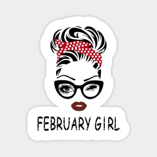 February girl Magnet