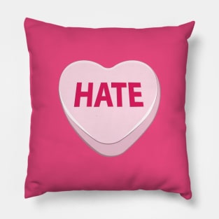 Love to hate candy Pillow