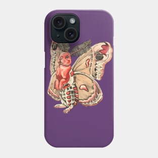 Rabbit Moth Phone Case