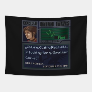 Resident Evil Pixel Art Tapestry