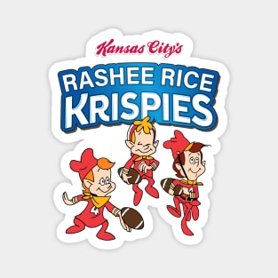 Rashee Rice Chiefs Cereal Magnet