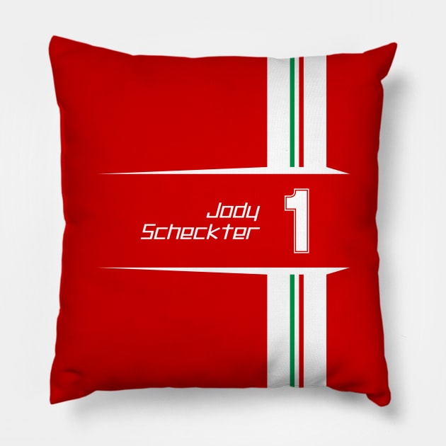 F1 Legends - Jody Scheckter [1980] Pillow by sednoid