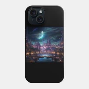 Dark Cosmic City Phone Case