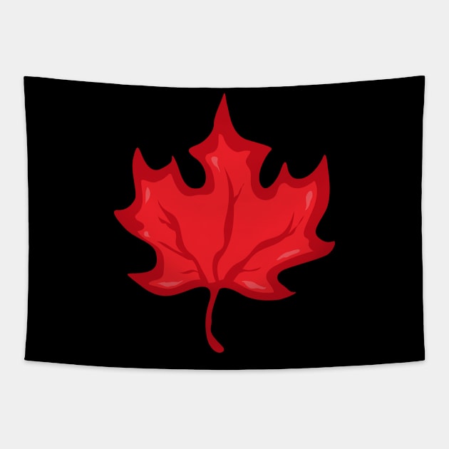 Maple Leaf Tapestry by Teeladen