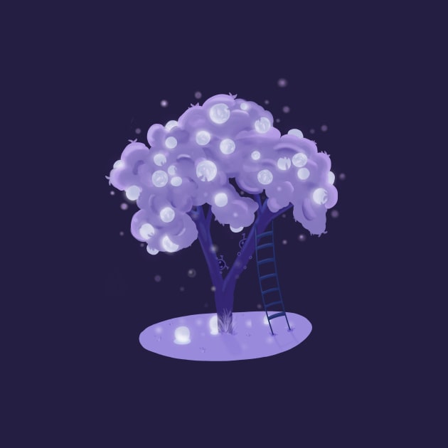 Moon fruit tree by moonlitdoodl