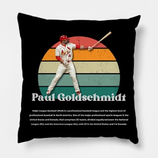 Paul Goldschmidt Vintage Vol 01 Pillow