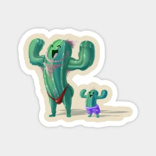 cactus family Magnet