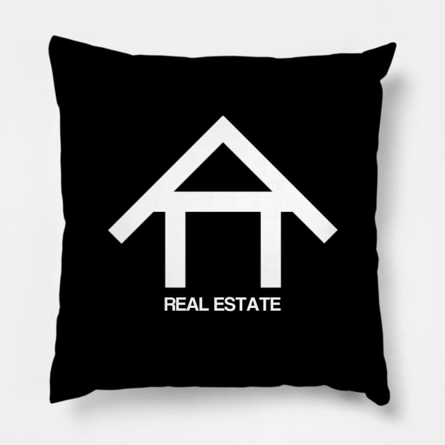 Real Estate Pillow by The Favorita