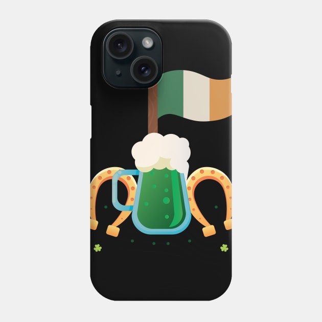 St Patricks Day Beer Phone Case by trendybestgift