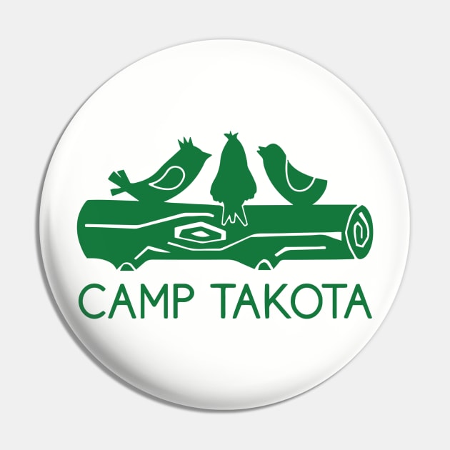 Camp Takota Pin by damonthead