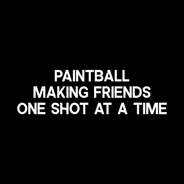 Paintball Making Friends One Shot at a Time by trendynoize