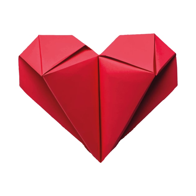 Origami Heart by TomiTee