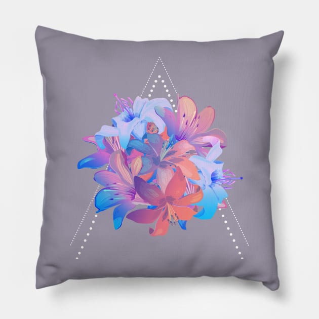 Lilly bouquet Pillow by vita95gelman