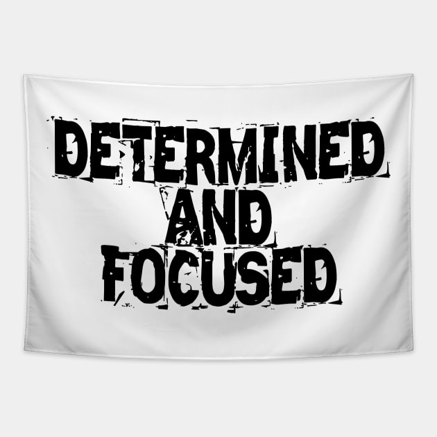 Determined And Focused Tapestry by Texevod