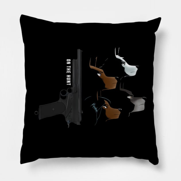 On the Hunt! Pillow by 365 Infantry