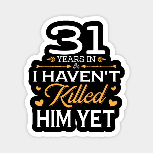 31st anniversary gift for husband