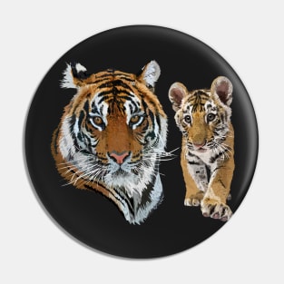 Bengal tiger Pin