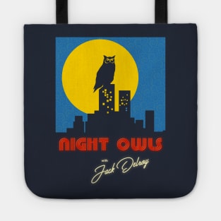 Night Owls With Jack Delroy Tote