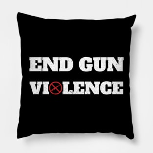 End gun violence Pillow