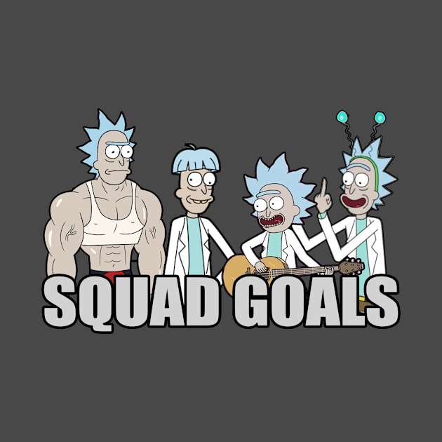 rick's squad goal by Ki_Whi