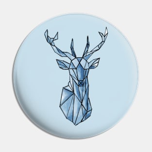 Polygonal deer Pin