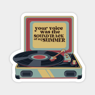 Vintage Vinyl Magnet