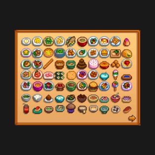 Stardew Valley Cooked Food T-Shirt