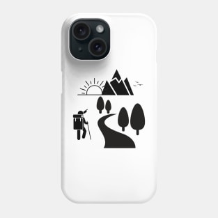 I love hiking! Phone Case