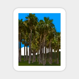 Palm Tree Grove Magnet