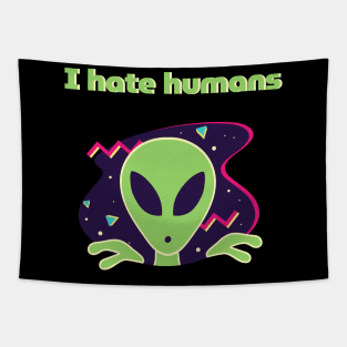 I hate humans Tapestry