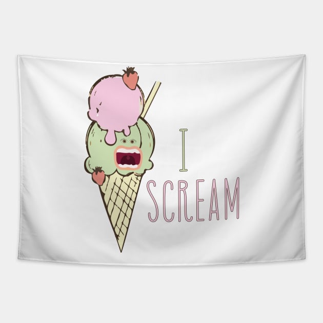 Ice cream Tapestry by ivaostrogonac