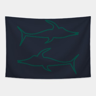 Pisces ~ Zodiac series Tapestry