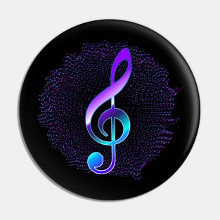 G clef,Treble clef,Music Notes,musical notes Pin