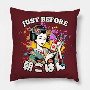 Hot sauce geisha Pillow