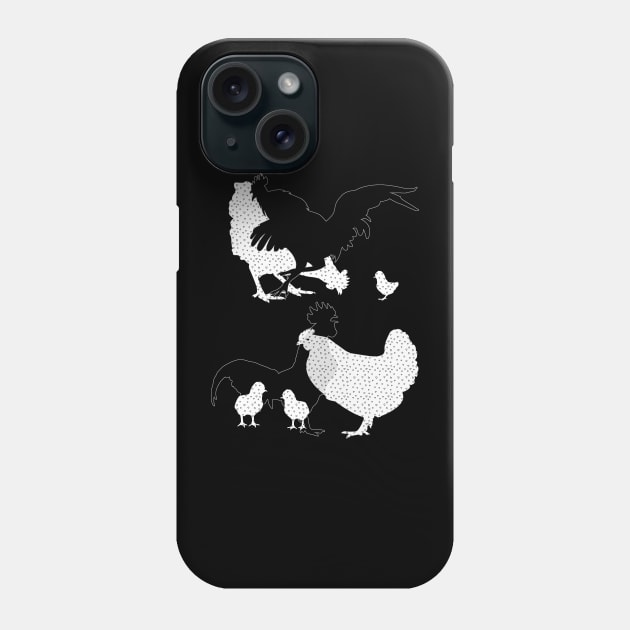 hens Phone Case by neteor