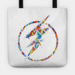 lighting chevrons Tote