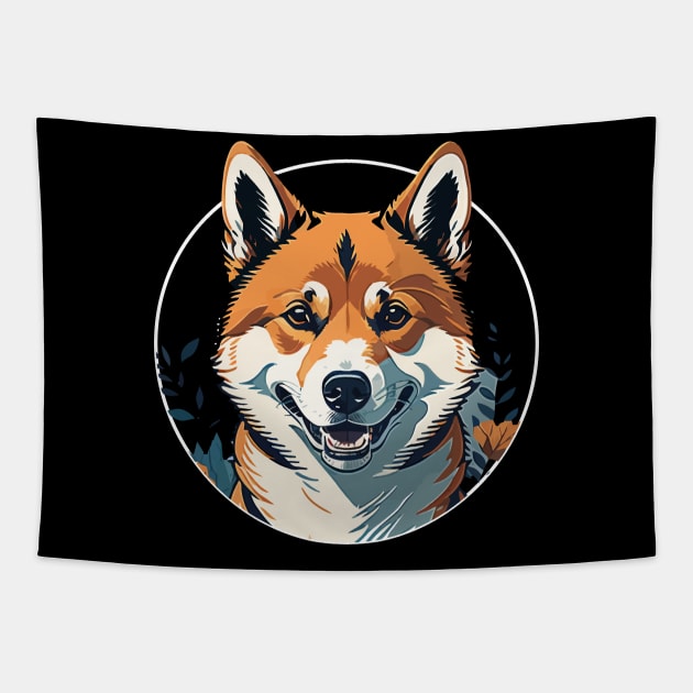 Shiba Doggo Tapestry by DeathAnarchy