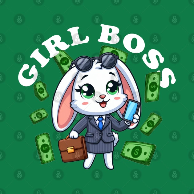 Girl Boss Bunny by PopCultureShirts