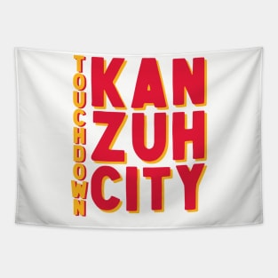 Touchdown Kan Zuh City Tapestry