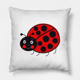 Lady bug lady bird Pillow