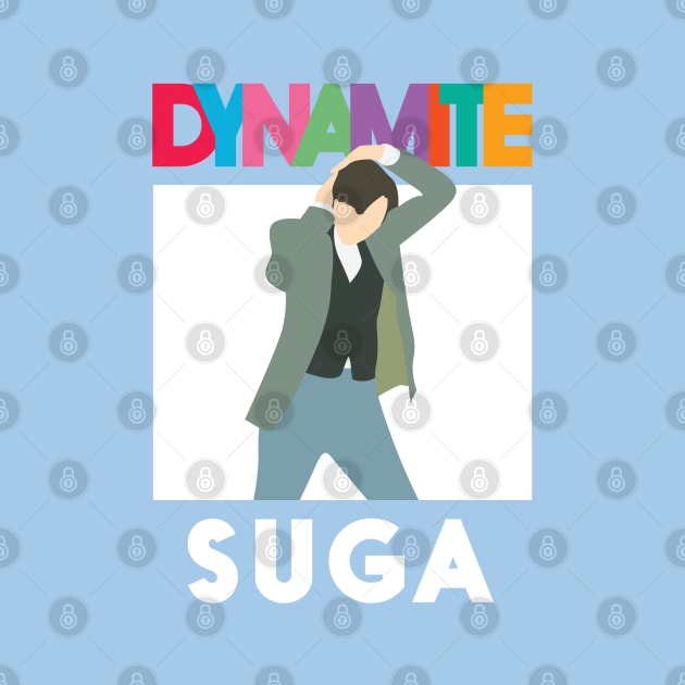 BTS DYNAMITE SUGA by YoshFridays