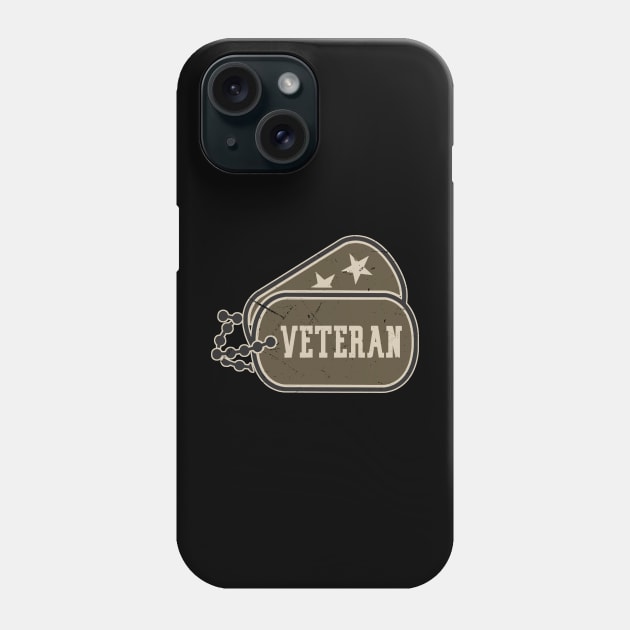 Veteran Dogtag Phone Case by Distant War