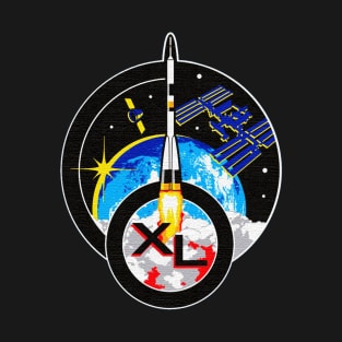 Black Panther Art - NASA Space Badge 72 T-Shirt