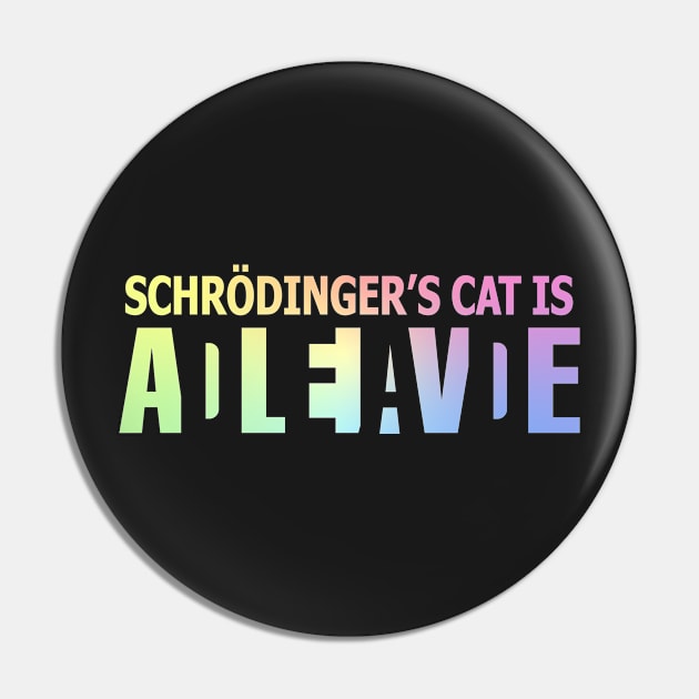 Schrödinger's cat is ADLEIAVDE Pin by ScienceCorner