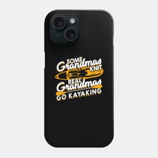 Kayaking Grandma Kayaker Grandmom Gift Phone Case