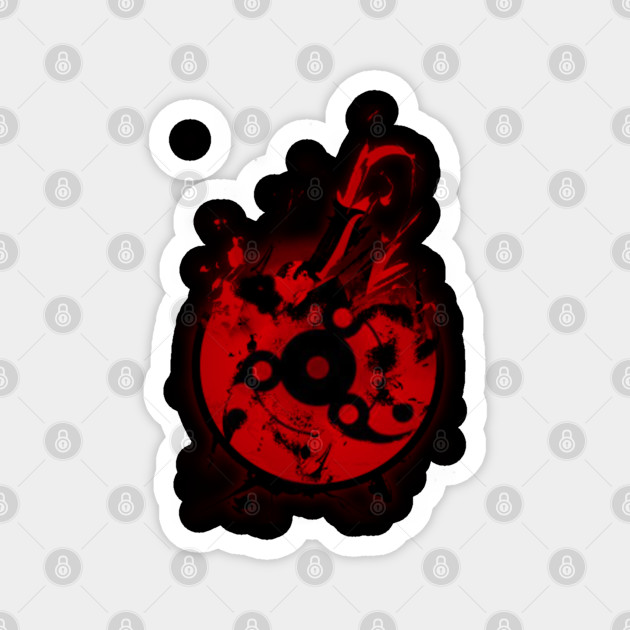 Fugaku Uchiha Sharingan Eyes Magnes Teepublic Pl What if naruto had a fused sharingan of itachi and shisui's part 1. teepublic