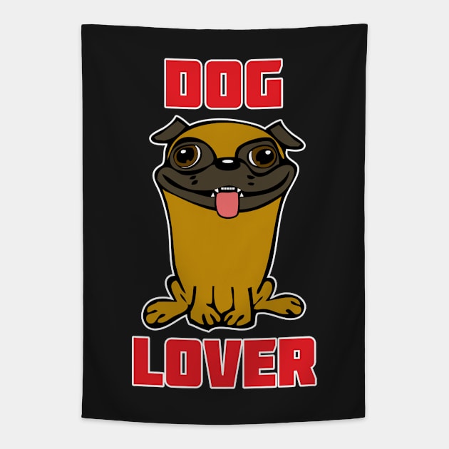 Dog Lover Tapestry by RockettGraph1cs