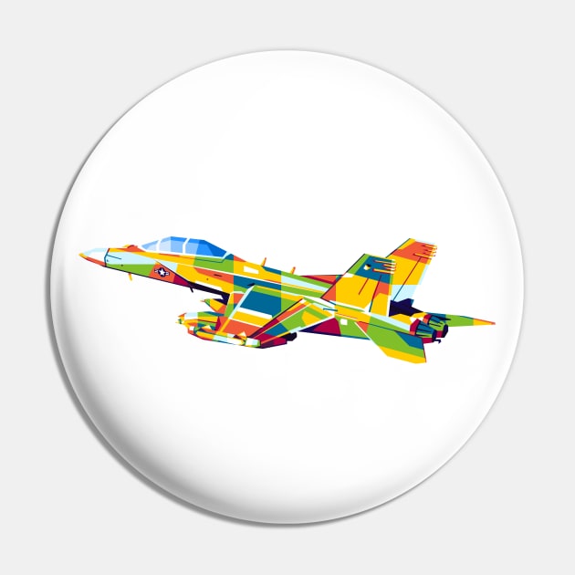 EA 18G Growler Pin by wpaprint