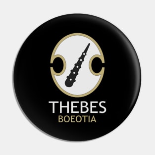 Thebes Boeotia Ancient Greek Hoplite Shield Pin