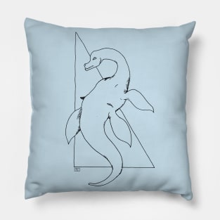 Lake Monster Pillow